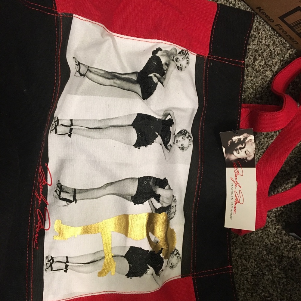Marilyn tote bag